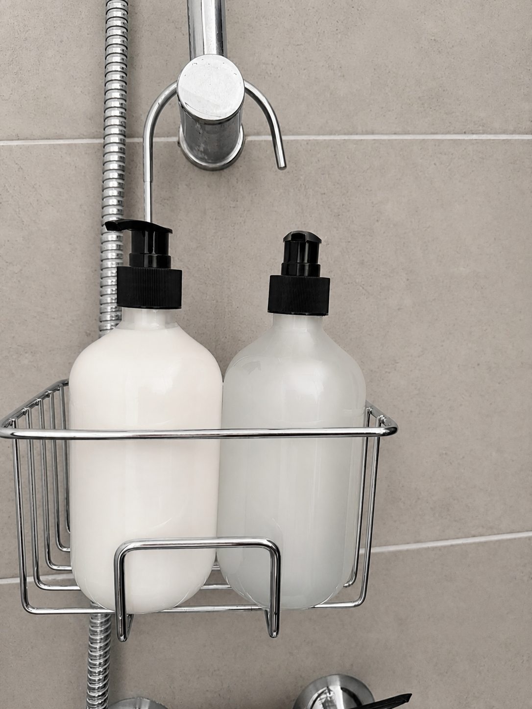 Produits de douche fournis