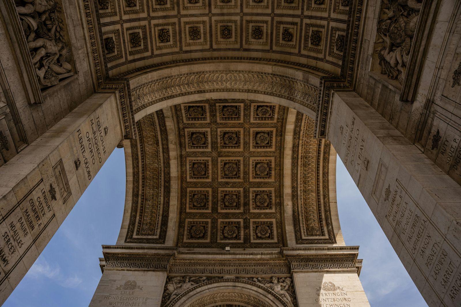 L'Arc, vu d'en bas.