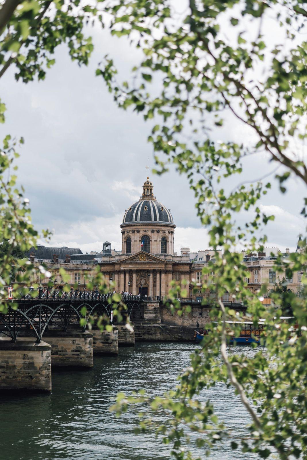 L'Institut, depuis le pont.