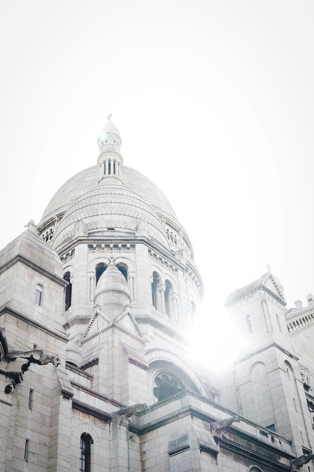 Coucher de soleil sur Paris.